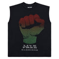 Fist Sleeveless T-Shirt | Black product image 1, provided for visual reference and product detail review