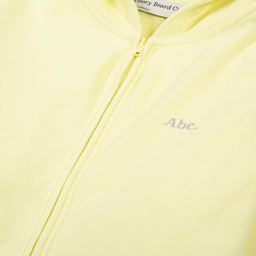 123 Core Zip-Up Hoodie | Sulphur product image 2, provided for visual reference and product detail review