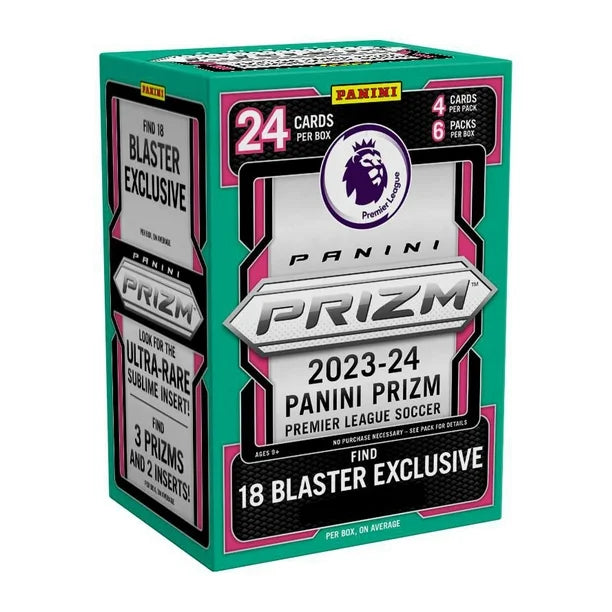 2023-2024 Panini Prizm English Premier League Soccer Blaster Box Trading Cards product image 1, provided for visual