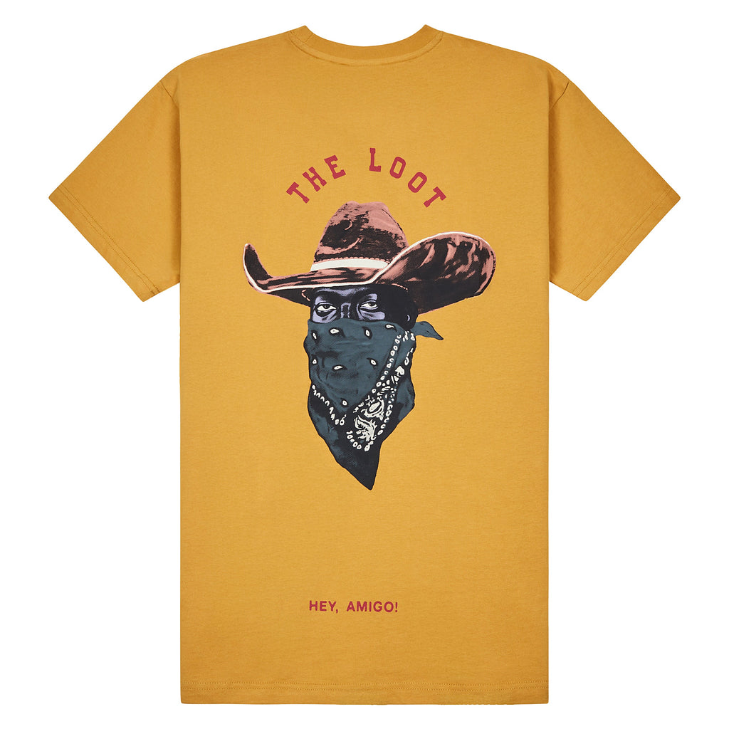 Lone Hand T-Shirt | Yellow product image 2, provided for visual reference and product detail review