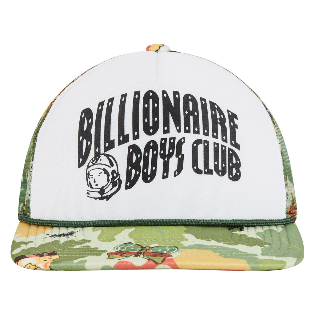 Curve Logo Trucker Hat | Pale Marigold product image 1, provided for visual reference and product detail review