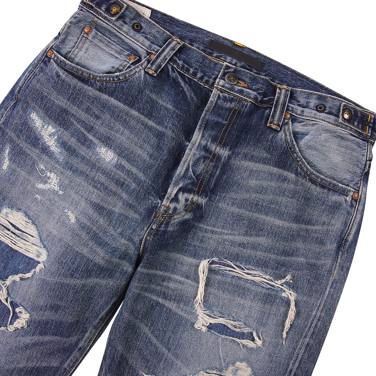 Showa Relaxed Lyasu Denim product image 2, provided for visual reference and product detail review