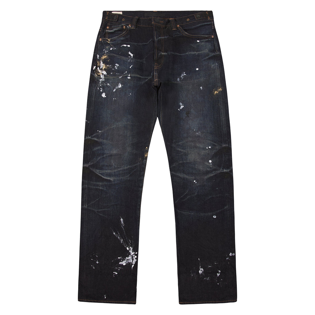 Edo Straight Yoru Peinto Denim product image 1, provided for visual reference and product detail review