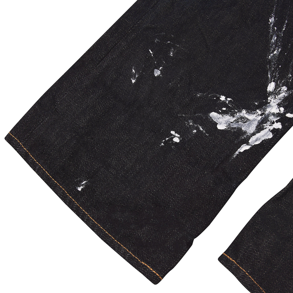 Edo Straight Yoru Peinto Denim product image 4, provided for visual reference and product detail review