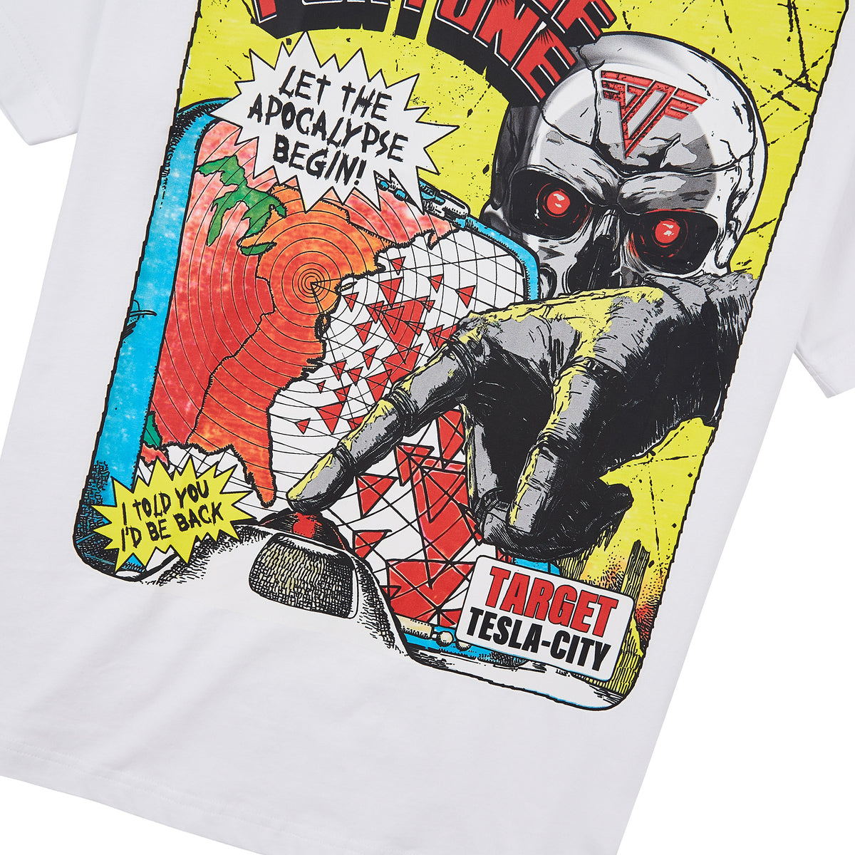 Tesla City T-Shirt product image 4, provided for visual reference and product detail review