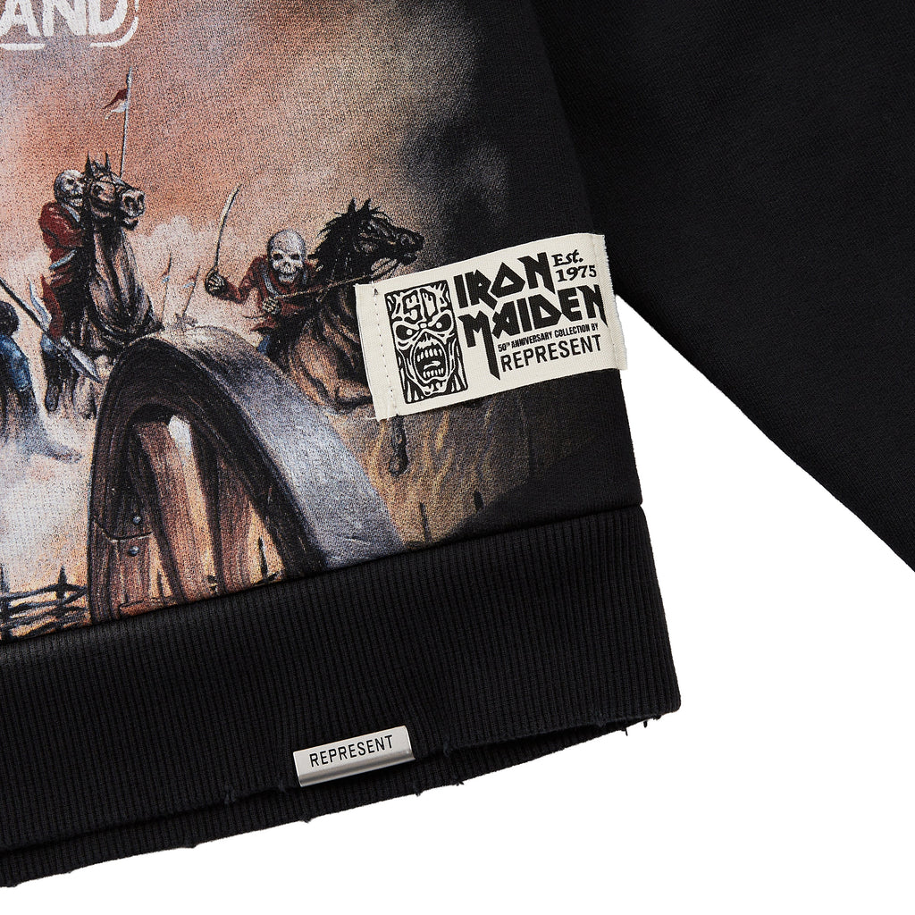 Iron Maiden x Steed Hoodie product image 4, provided for visual reference and product detail review