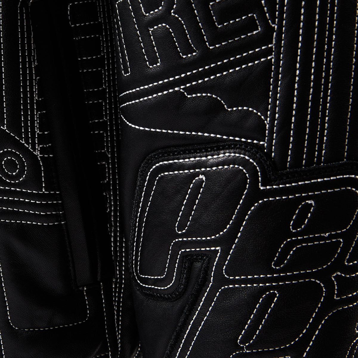 NYC Boro Quilted Jacket | Black/White product image 6, provided for visual reference and product detail review
