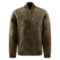 NYC Boro Quilted Jacket | Olive/Ivory product image 1, provided for visual reference and product detail review