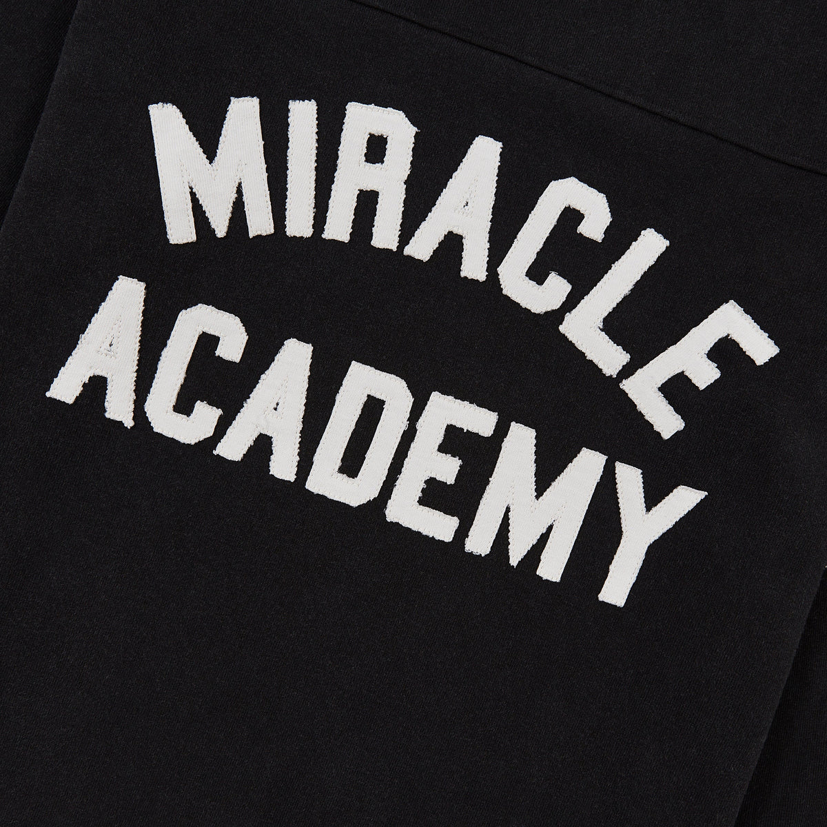 Miracle Academy Varsity L/S T-Shirt product image 2, provided for visual reference and product detail review
