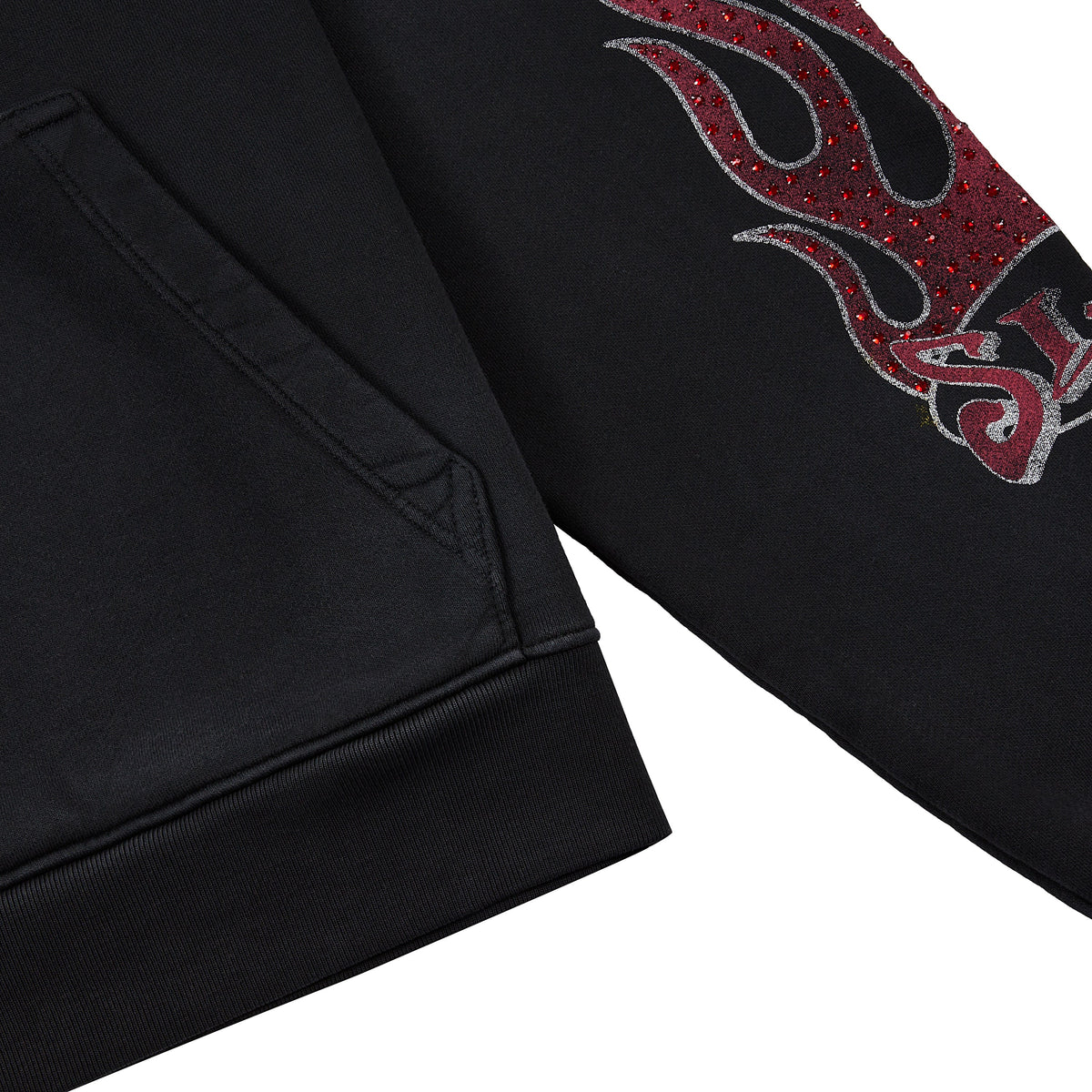 Summerland Racing Crystal Hoodie product image 3, provided for visual reference and product detail review