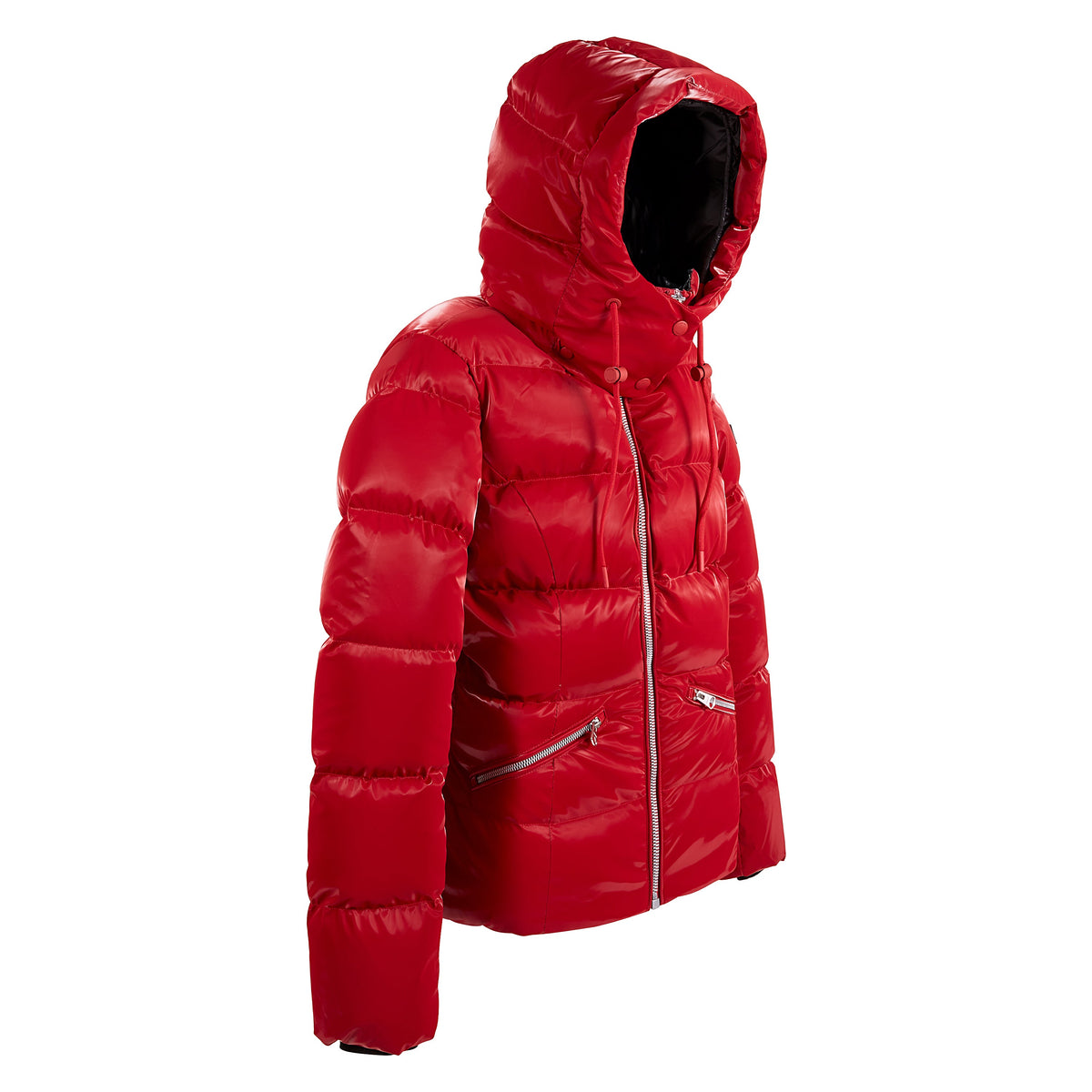 Madalyn-Glo Down Jacket | Dark Red for Women product image 2, provided for visual reference and product detail review