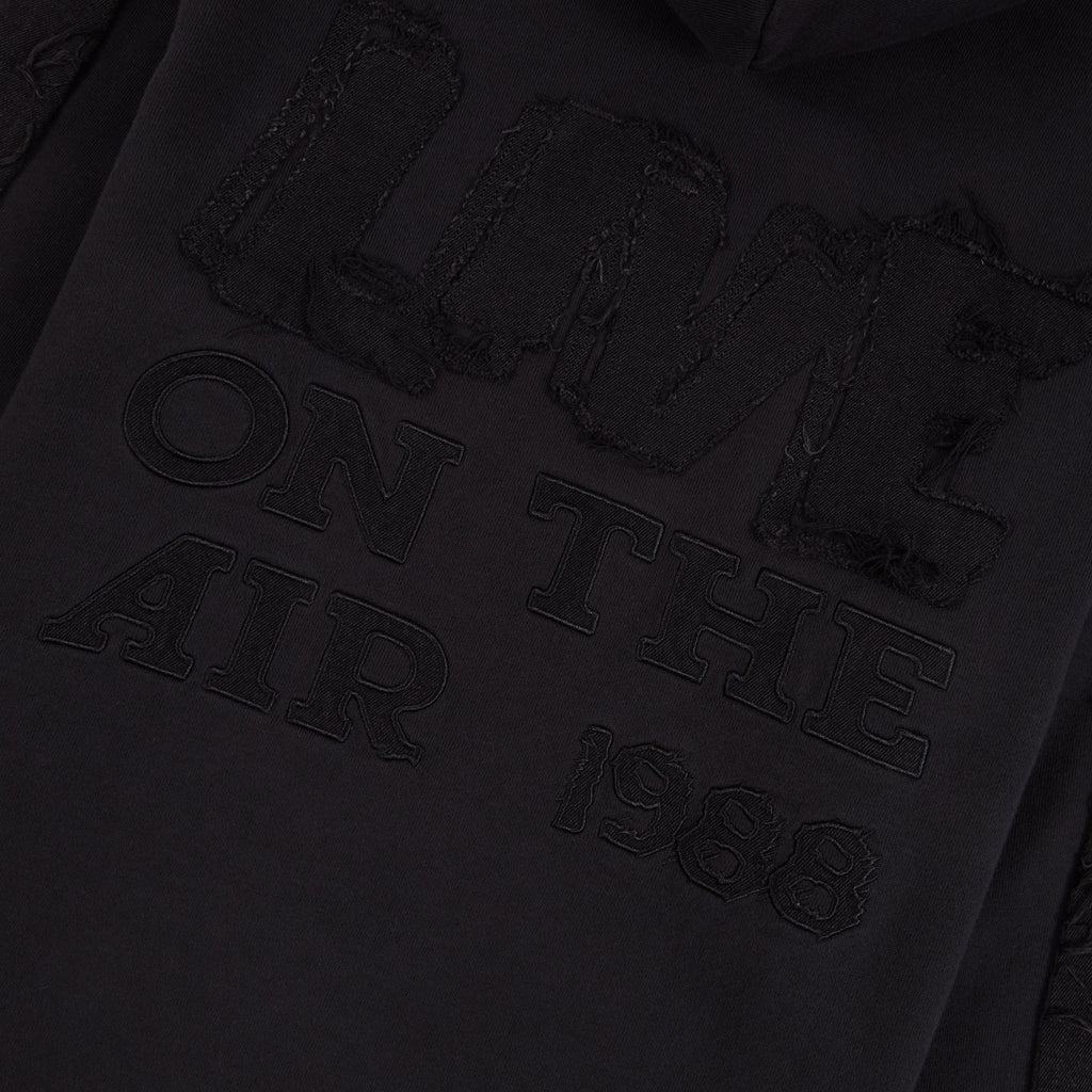 Denim the Gift Hoodie | Black product image 5, provided for visual reference and product detail review