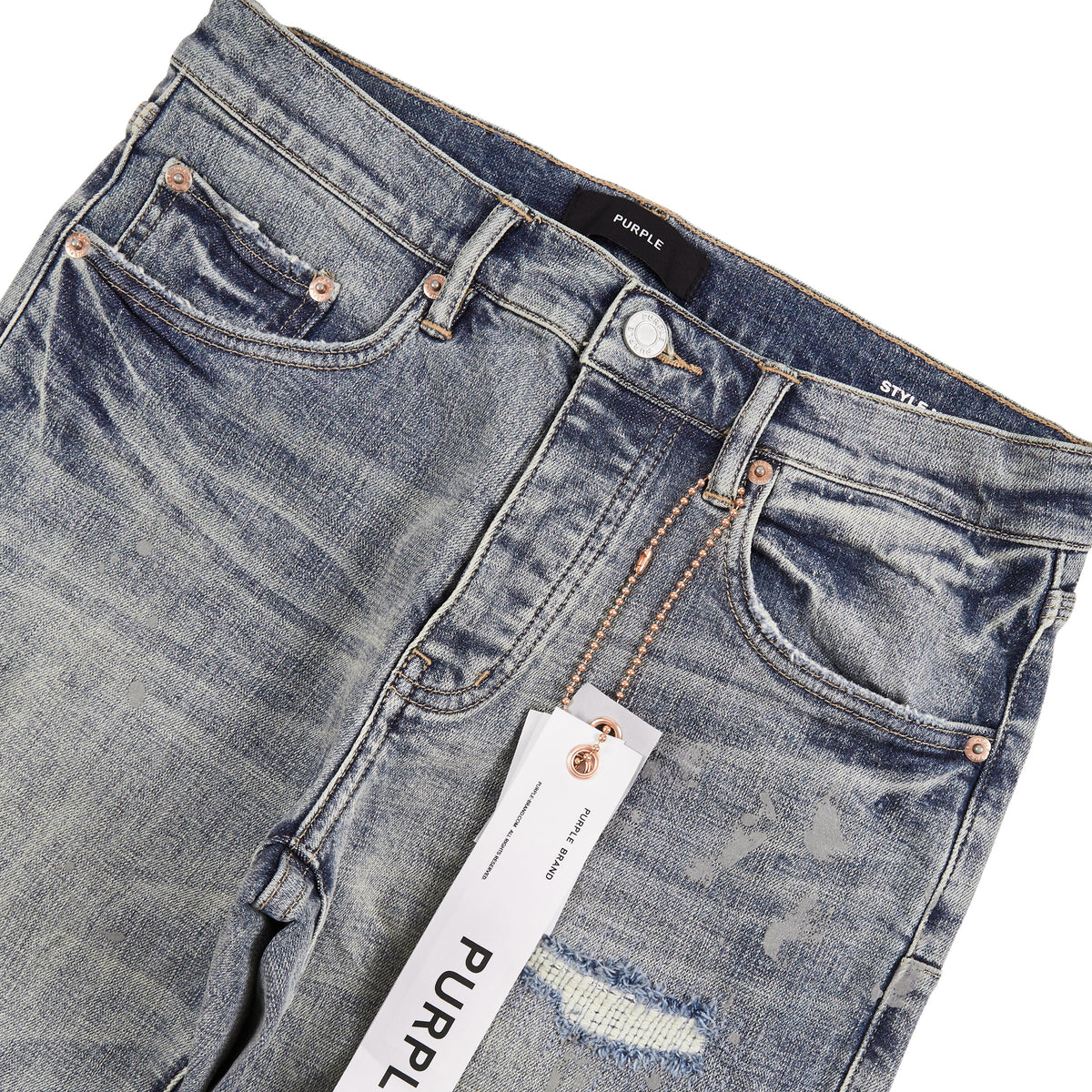 Worn Light Reflective Denim product image 4, provided for visual reference and product detail review