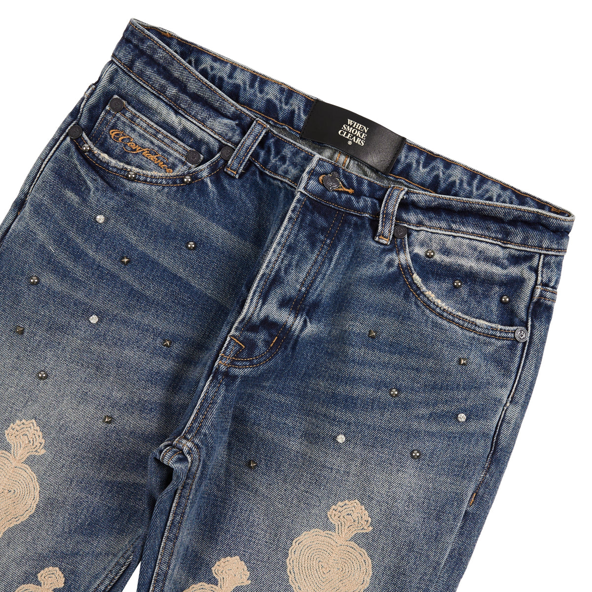 Chainstitch Denim | Medium Blue product image 4, provided for visual reference and product detail review