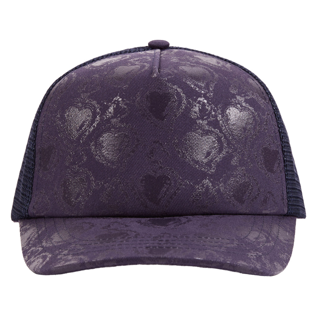 Heart Trucker Hat | Navy product image 1, provided for visual reference and product detail review