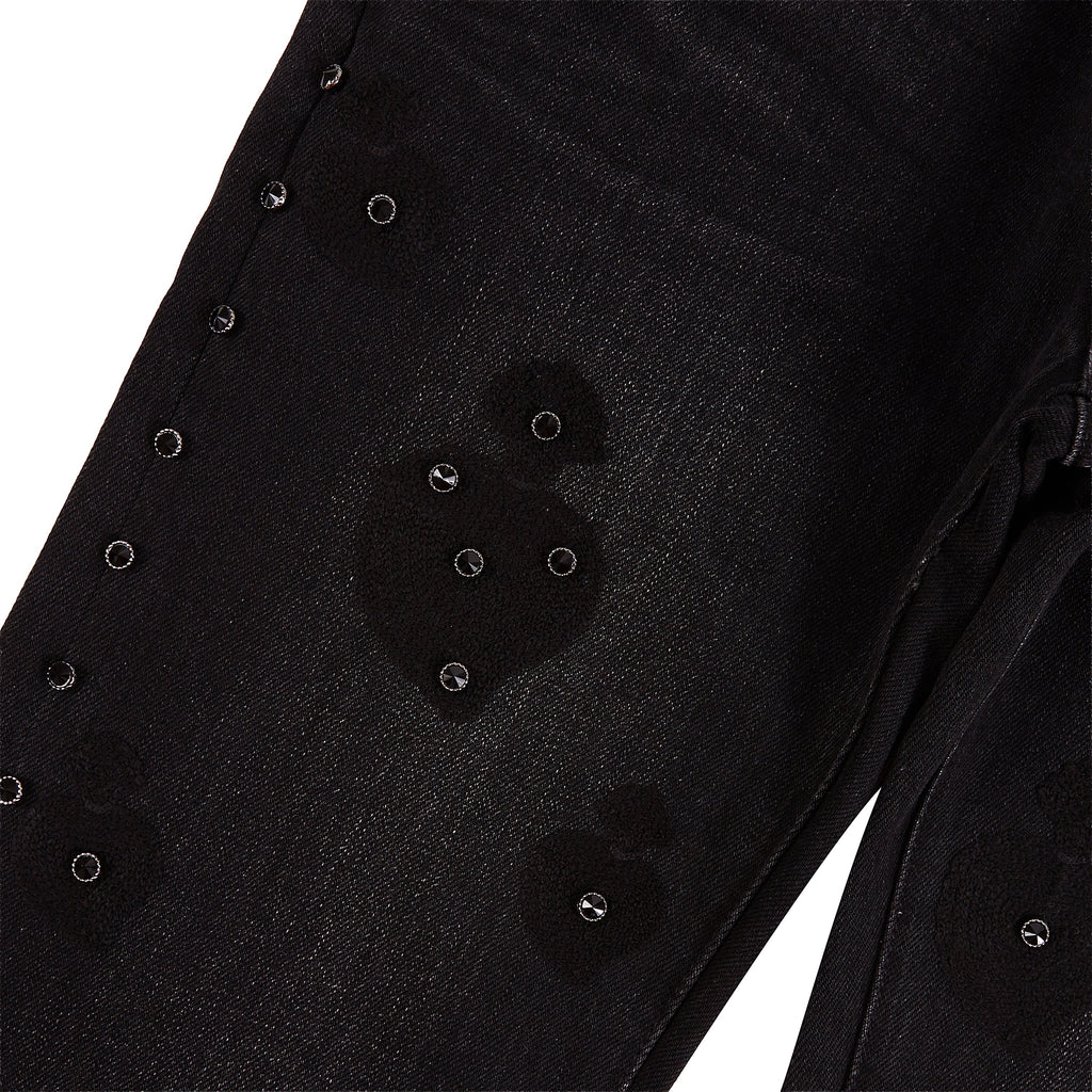 Chainstitch Denim | Black Wash product image 3, provided for visual reference and product detail review
