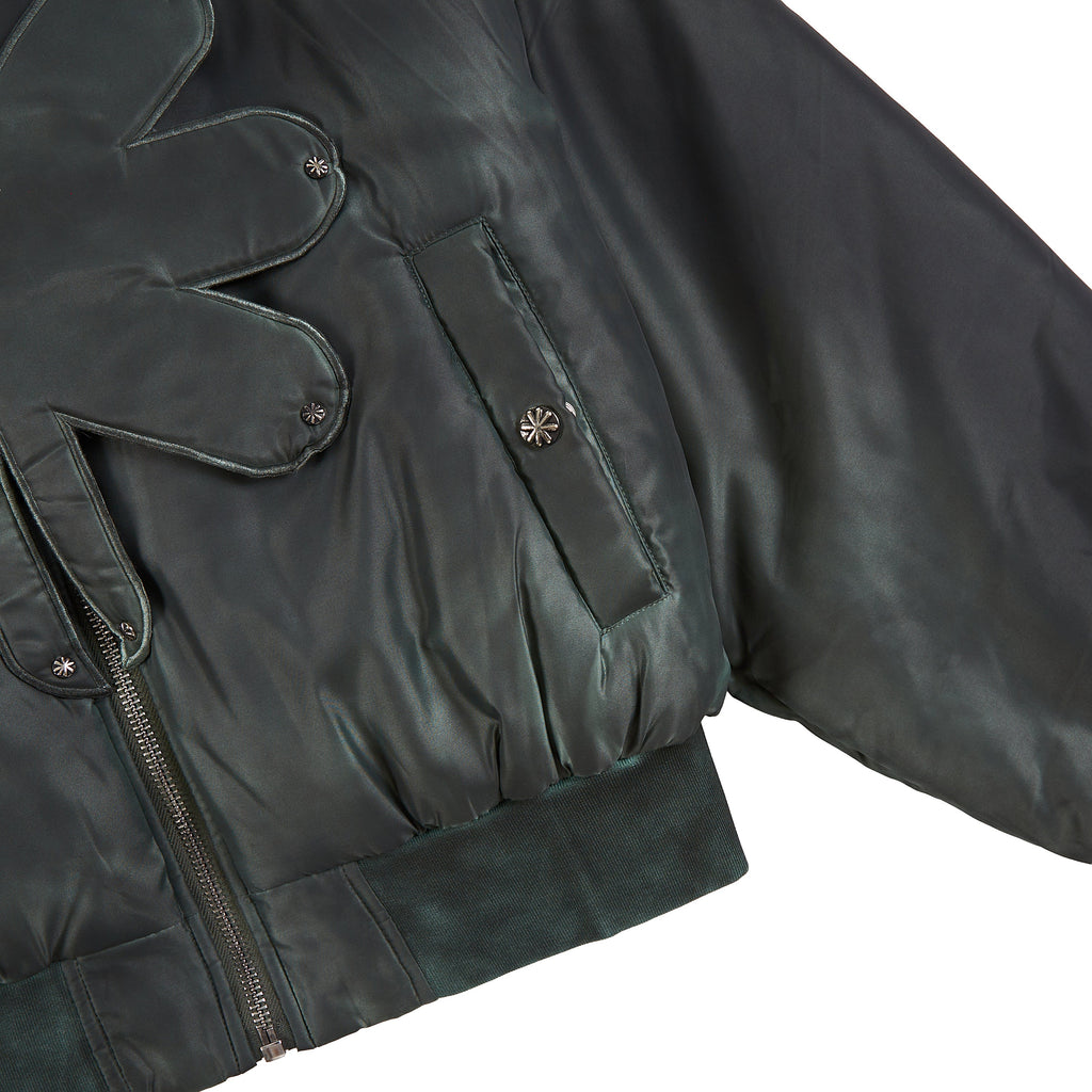 Reversible Detached Bomber | Petroleum product image 4, provided for visual reference and product detail review