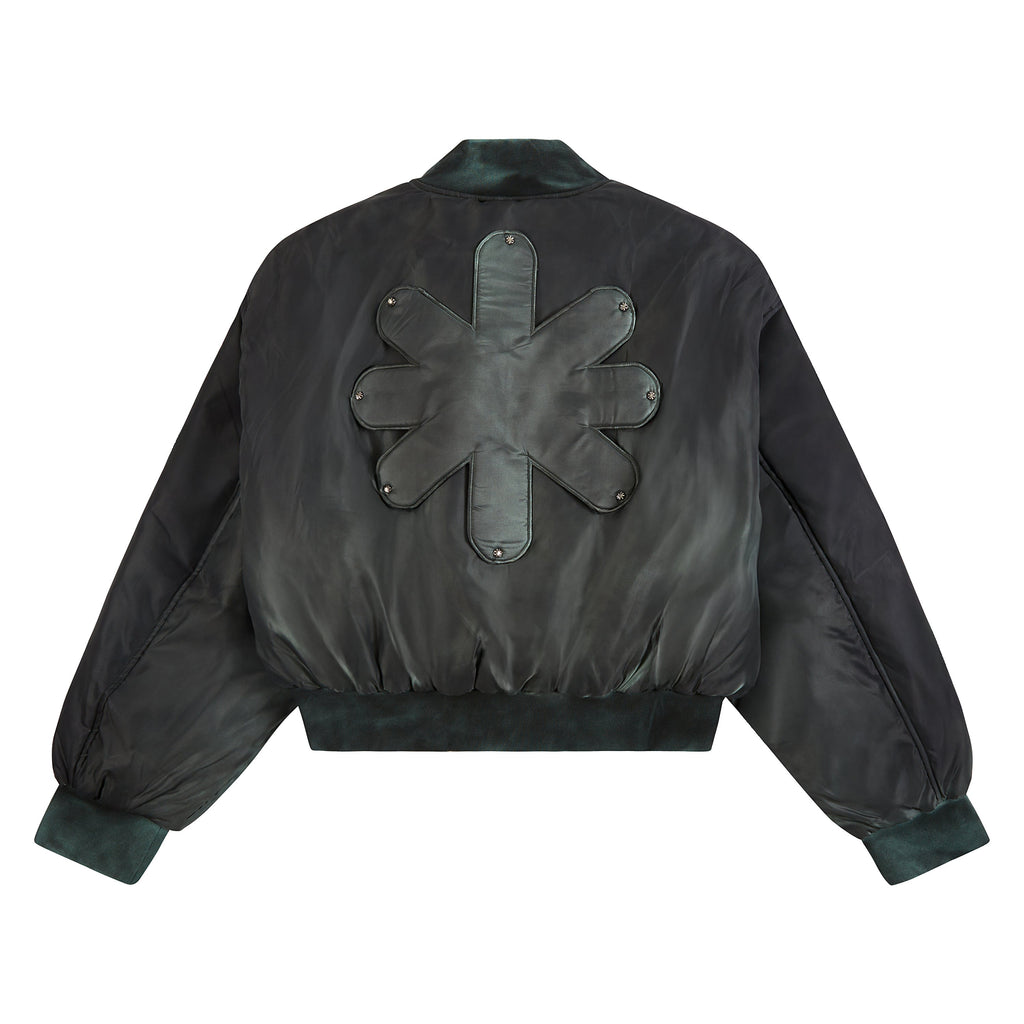 Reversible Detached Bomber | Petroleum product image 2, provided for visual reference and product detail review