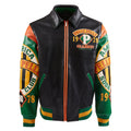 American Soda Club Jacket | Black/Jet Green/Orange product image 1, provided for visual reference and product detail review