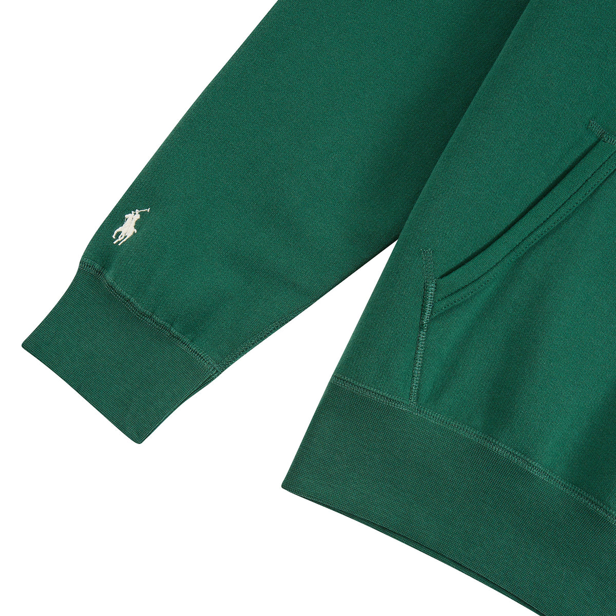 Chainstitch Hoodie | Verano Green product image 4, provided for visual reference and product detail review