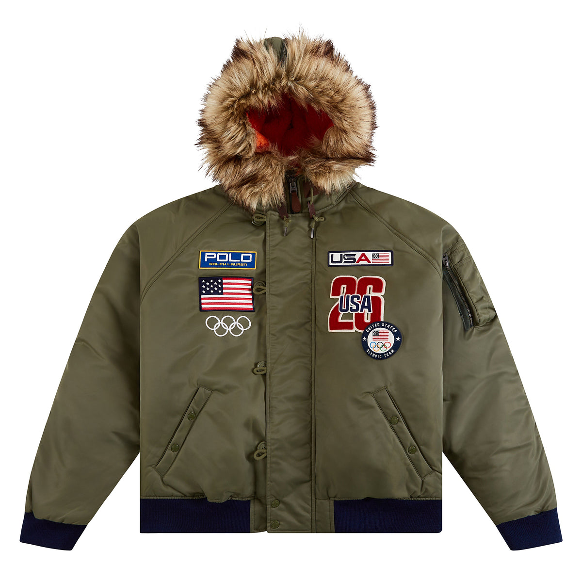 Team USA Down Jacket product image 1, provided for visual reference and product detail review