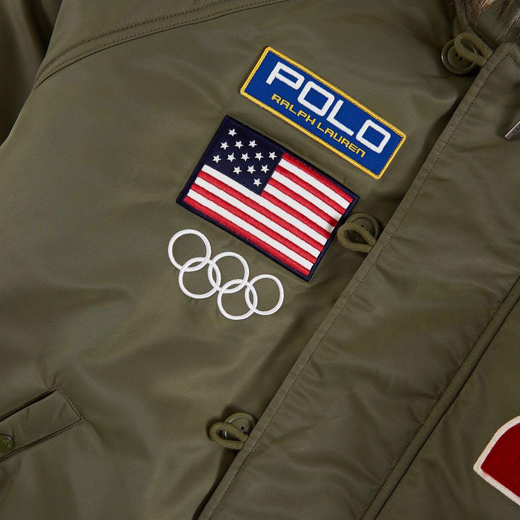 Team USA Down Jacket product image 3, provided for visual reference and product detail review