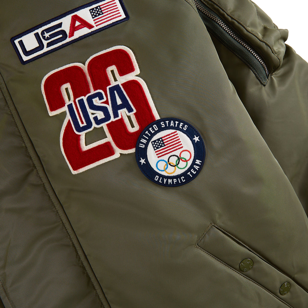 Team USA Down Jacket product image 4, provided for visual reference and product detail review