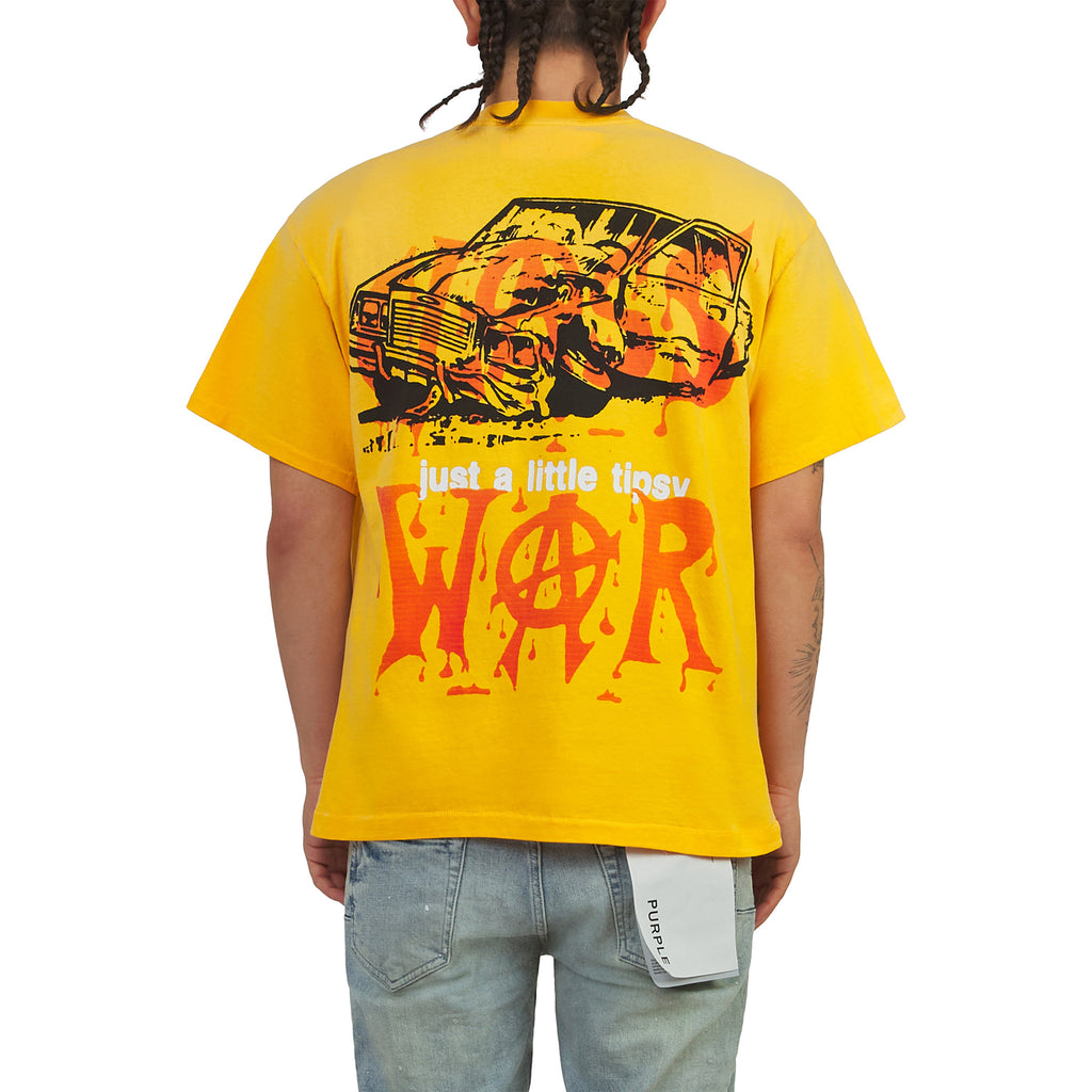 Classwar T-Shirt | Yellow product image 3, provided for visual reference and product detail review