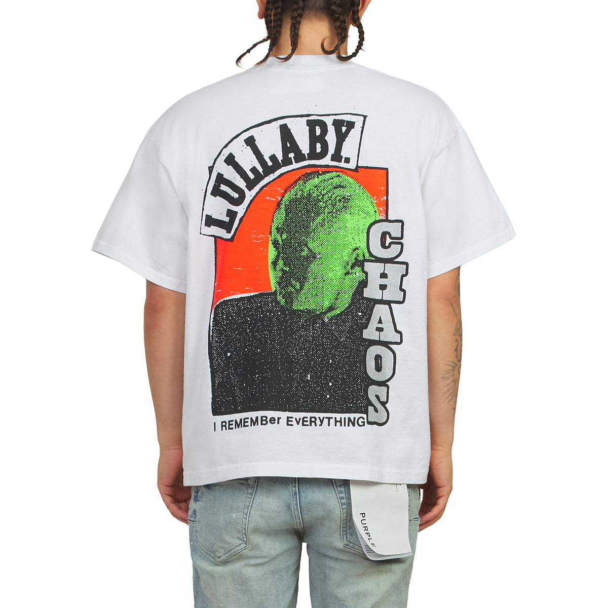 Honk Chaos T-Shirt | White product image 3, provided for visual reference and product detail review