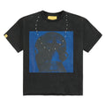 Star Head Studded T-Shirt | Vintage Black/Blue product image 1, provided for visual reference and product detail review