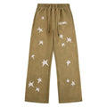 Patchwork Washed Sweatpant | Green product image 1, provided for visual reference and product detail review