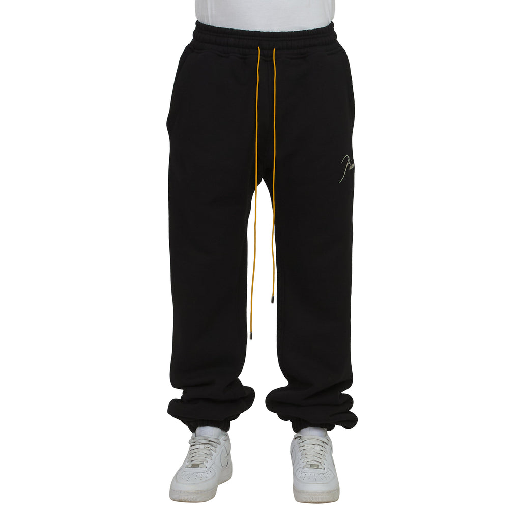 Classique Sweatpant | Black/White product image 3, provided for visual reference and product detail review