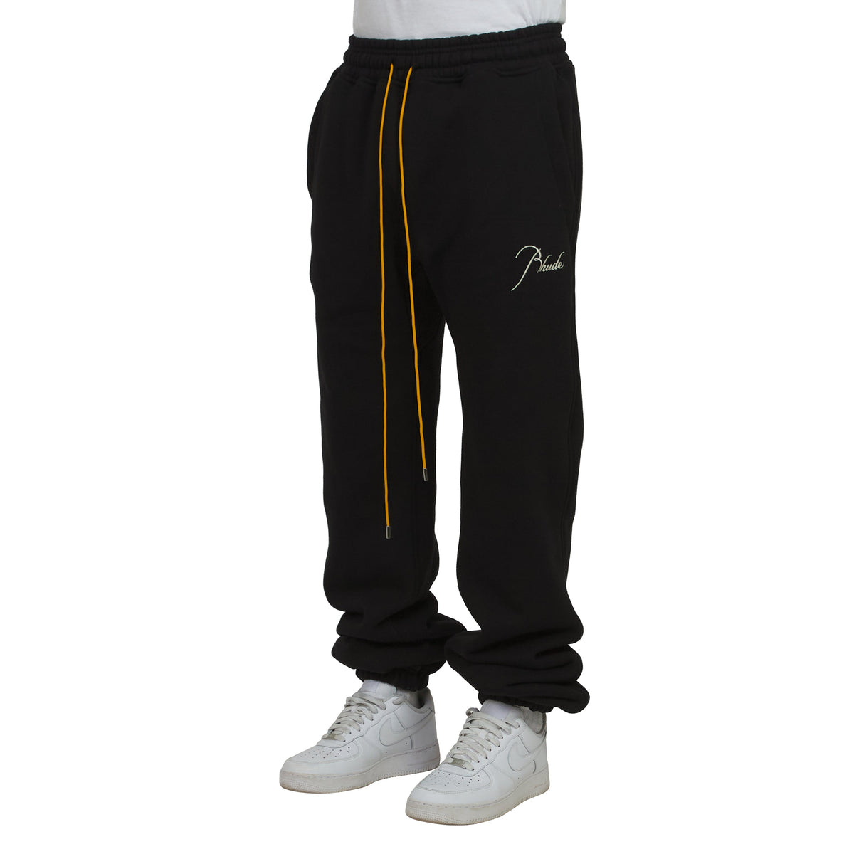 Classique Sweatpant | Black/White product image 4, provided for visual reference and product detail review