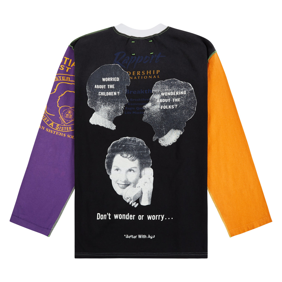 Dammit Reversible L/S T-Shirt | Passion(2XL) product image 4, provided for visual reference and product detail review