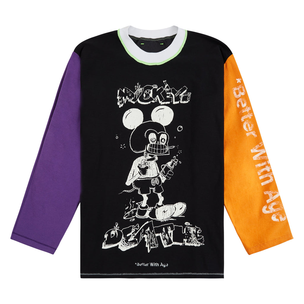 Dammit Reversible L/S T-Shirt | Passion(2XL) product image 5, provided for visual reference and product detail review