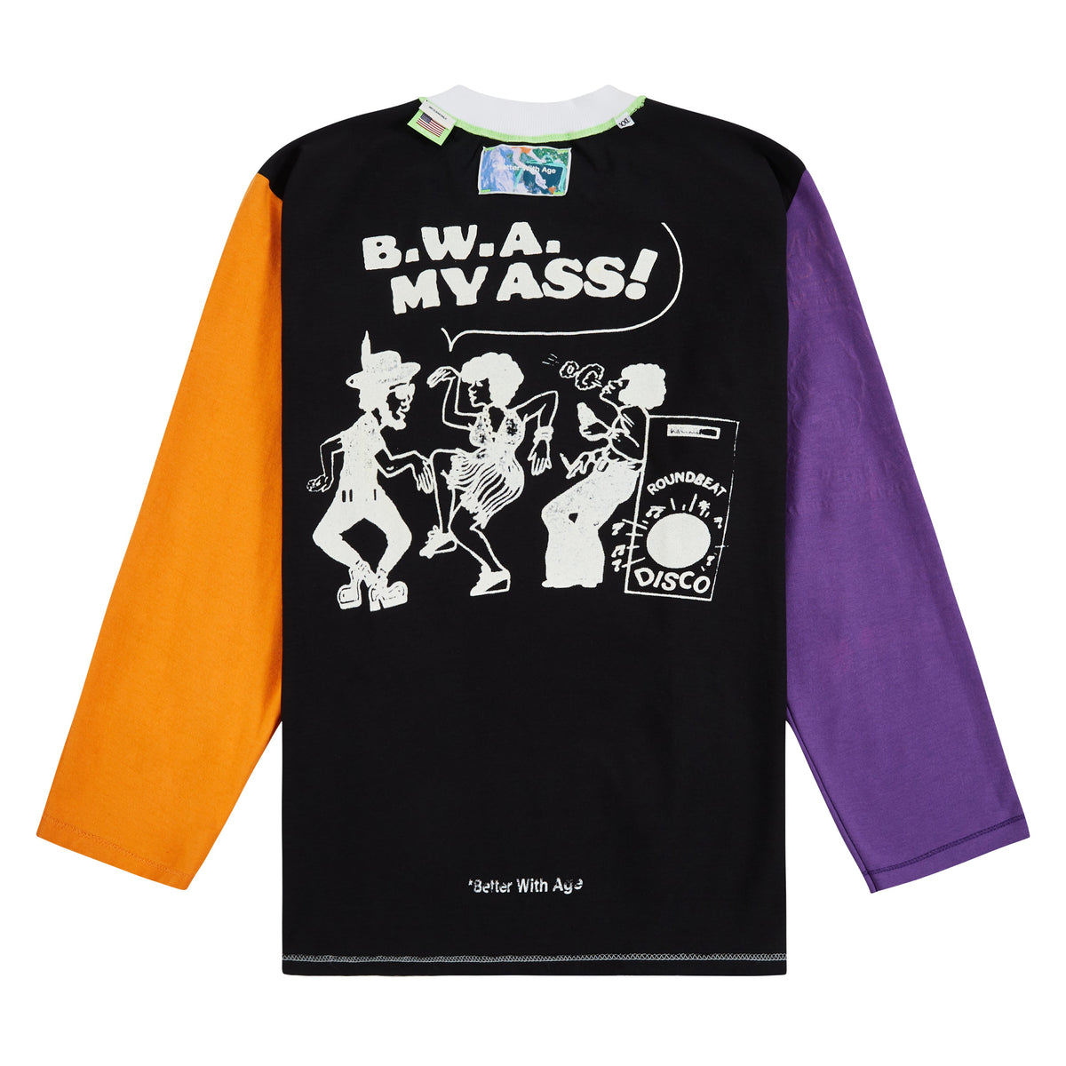 Dammit Reversible L/S T-Shirt | Passion(2XL) product image 6, provided for visual reference and product detail review