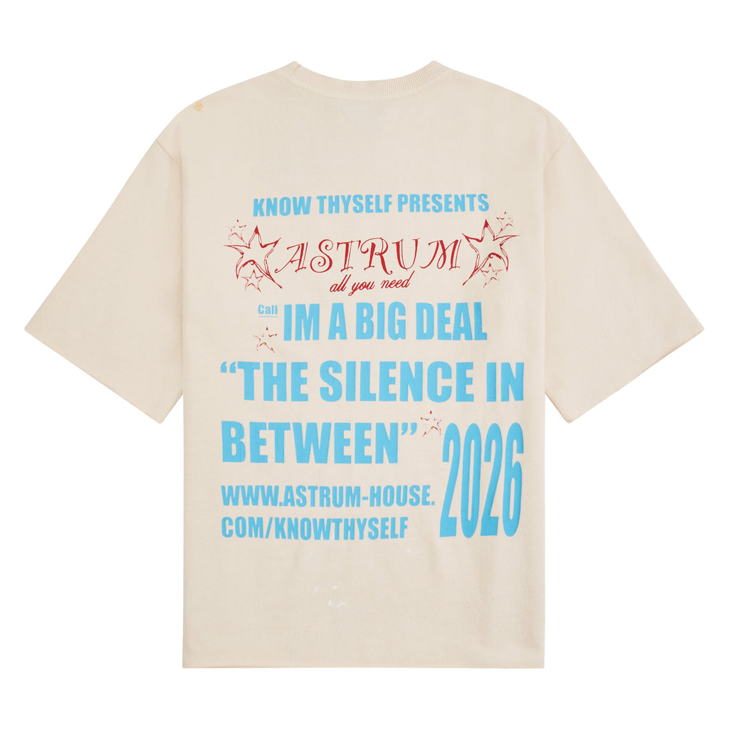 Know Thyself T-Shirt | Bone product image 5, provided for visual reference and product detail review