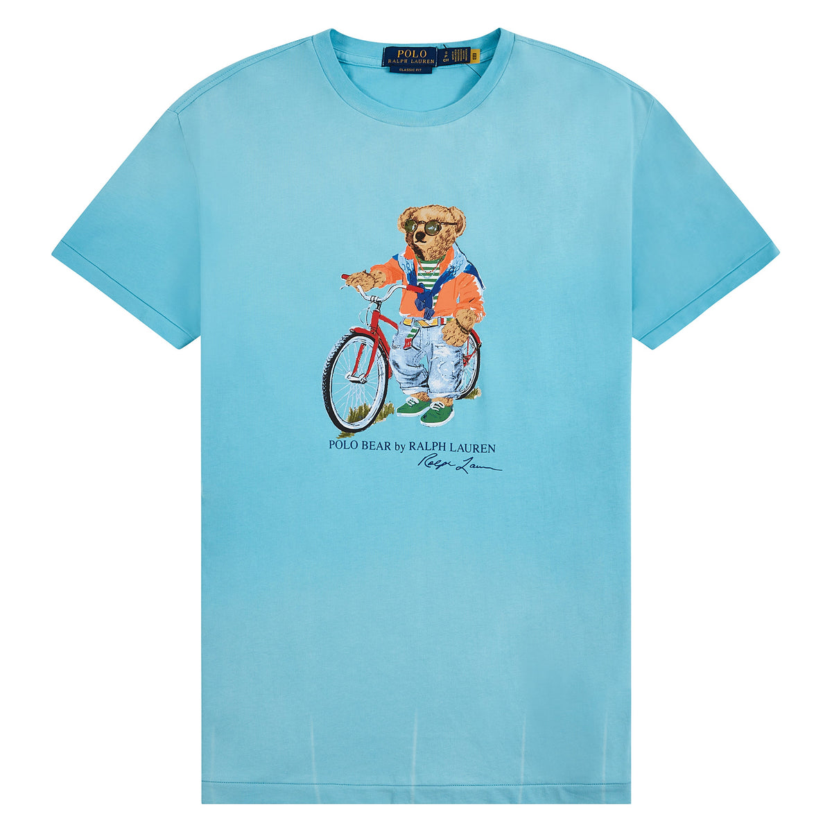 Summer Bear T-Shirt | Perfect Turquoise product image 1, provided for visual reference and product detail review