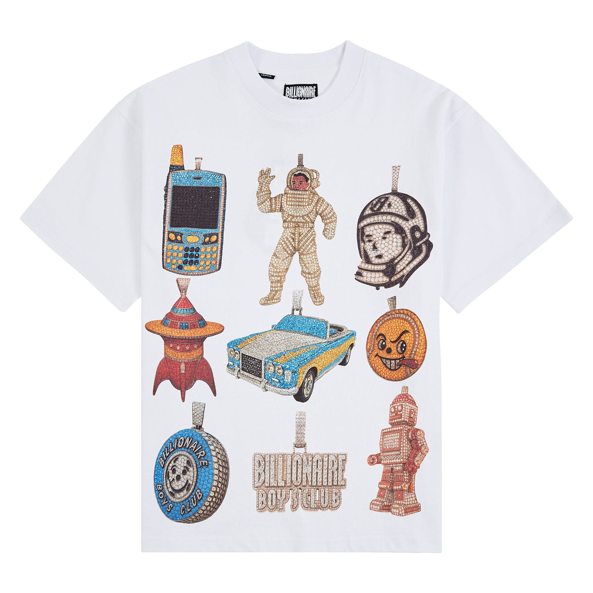 Icy Graphic T-Shirt | White product image 1, provided for visual reference and product detail review