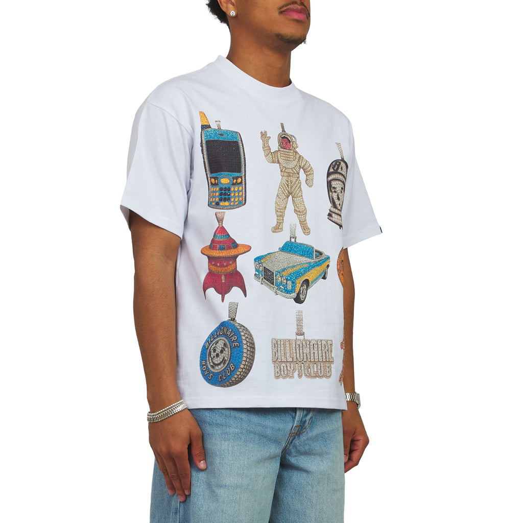 Icy Graphic T-Shirt | White product image 2, provided for visual reference and product detail review