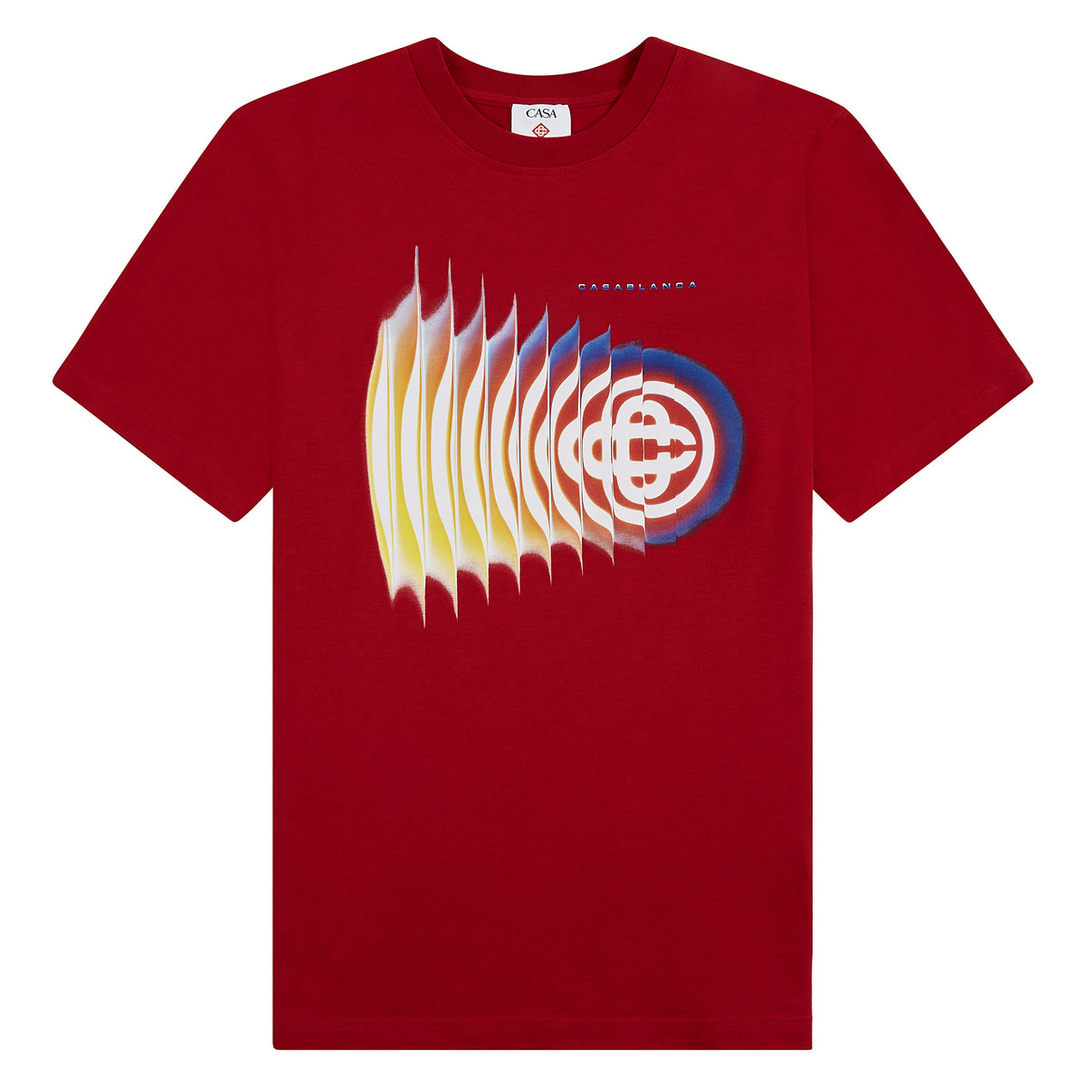 Shockwave Classic T-Shirt | Red product image 1, provided for visual reference and product detail review