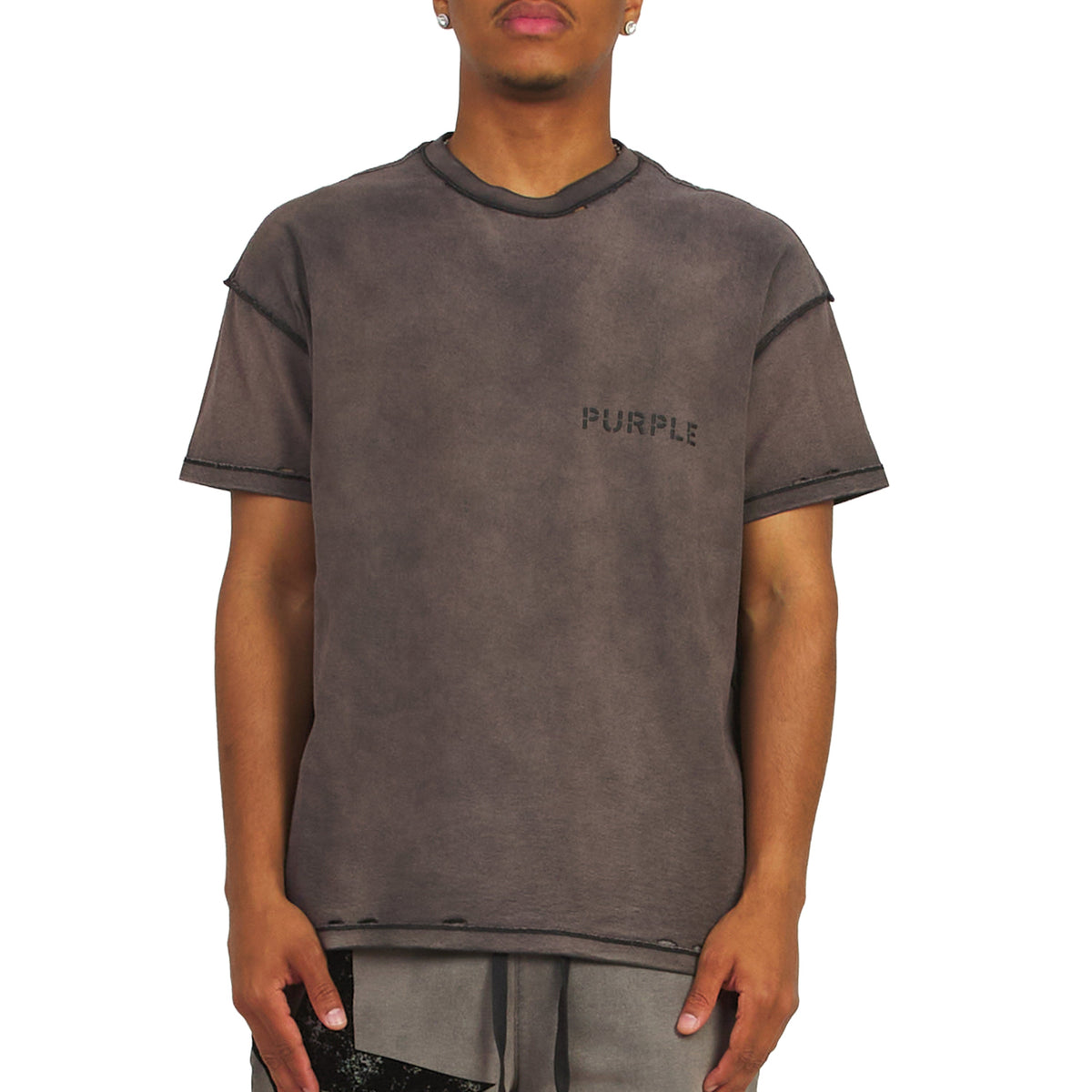 Stencil T-Shirt | Black product image 3, provided for visual reference and product detail review