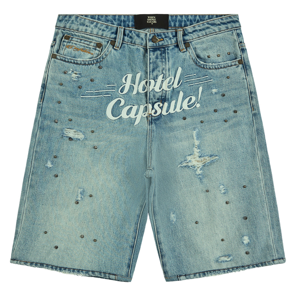 Capsule Patch Denim Short product image 1, provided for visual reference and product detail review