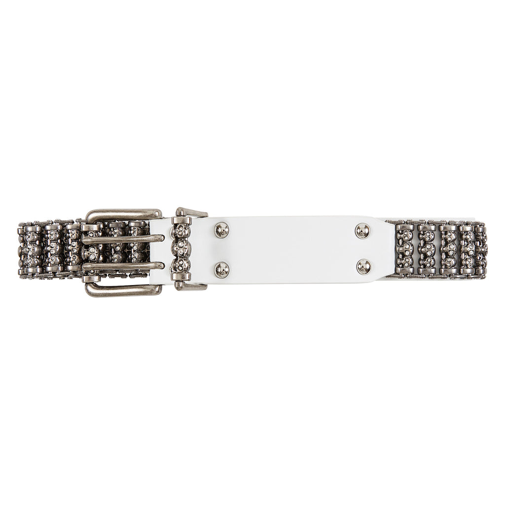 Skullroller Belt | White product image 1, provided for visual reference and product detail review