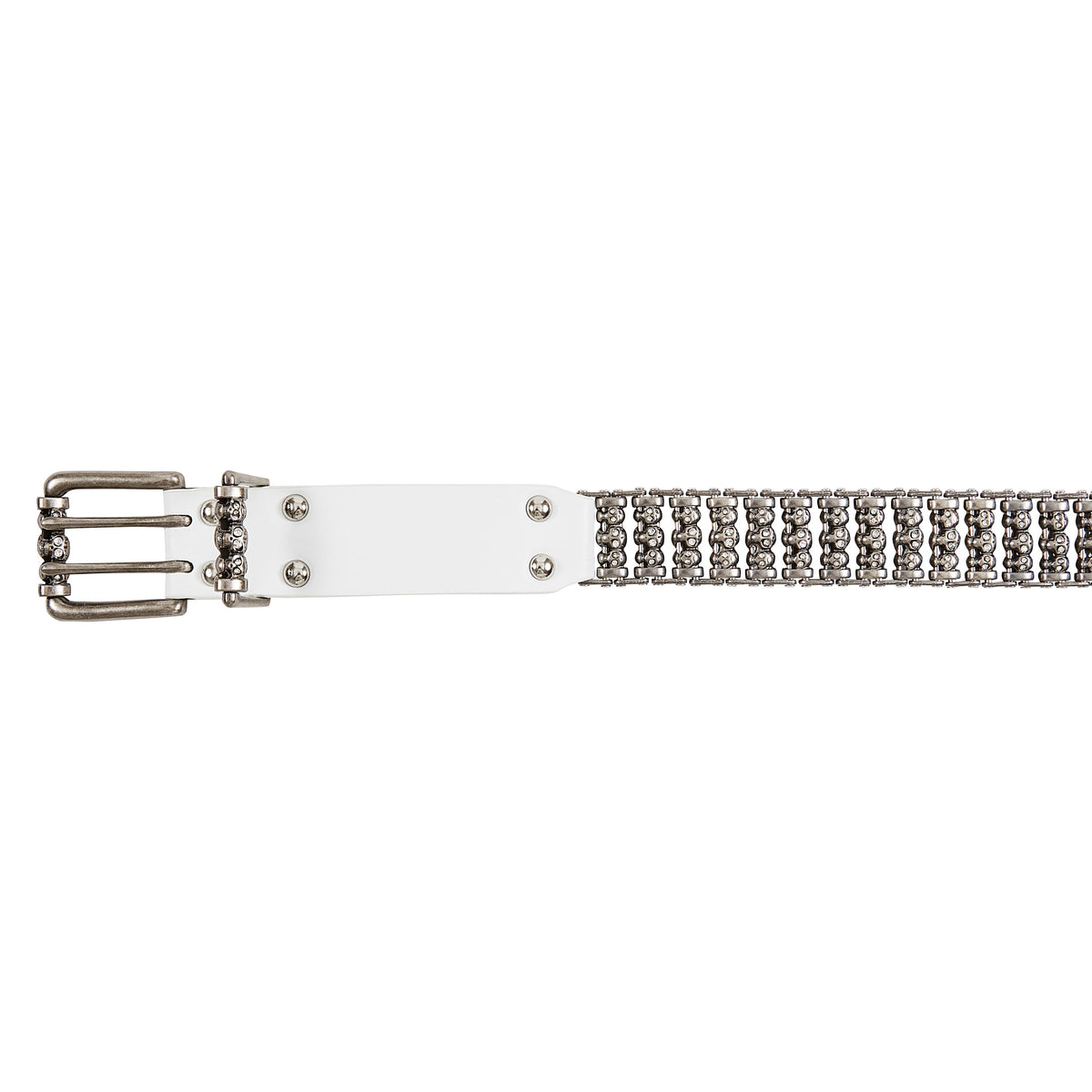 Skullroller Belt | White product image 3, provided for visual reference and product detail review