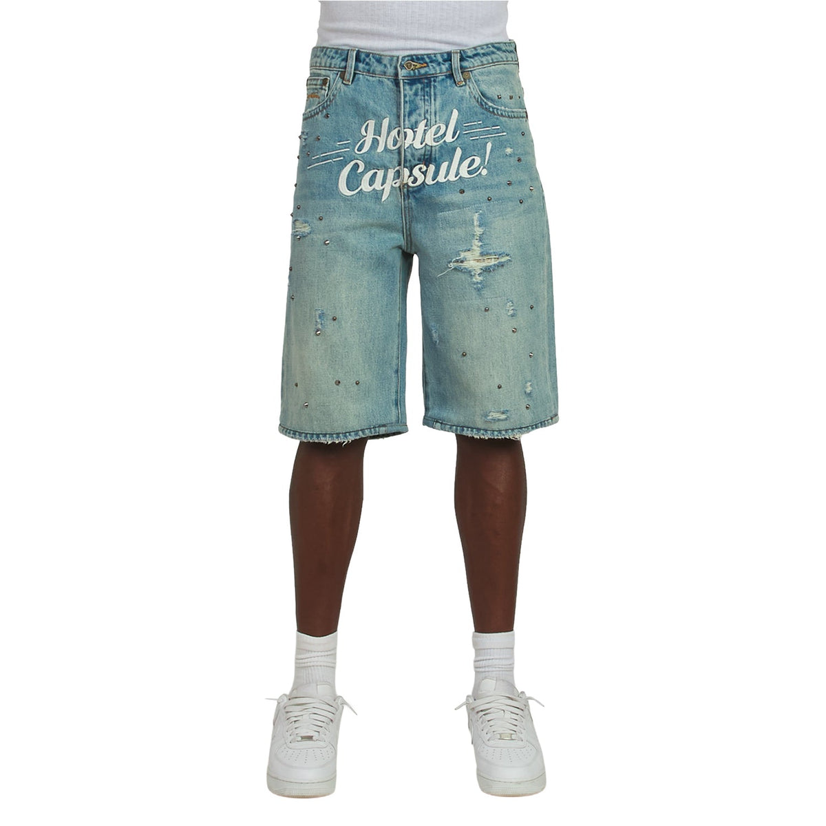 Capsule Patch Denim Short product image 3, provided for visual reference and product detail review