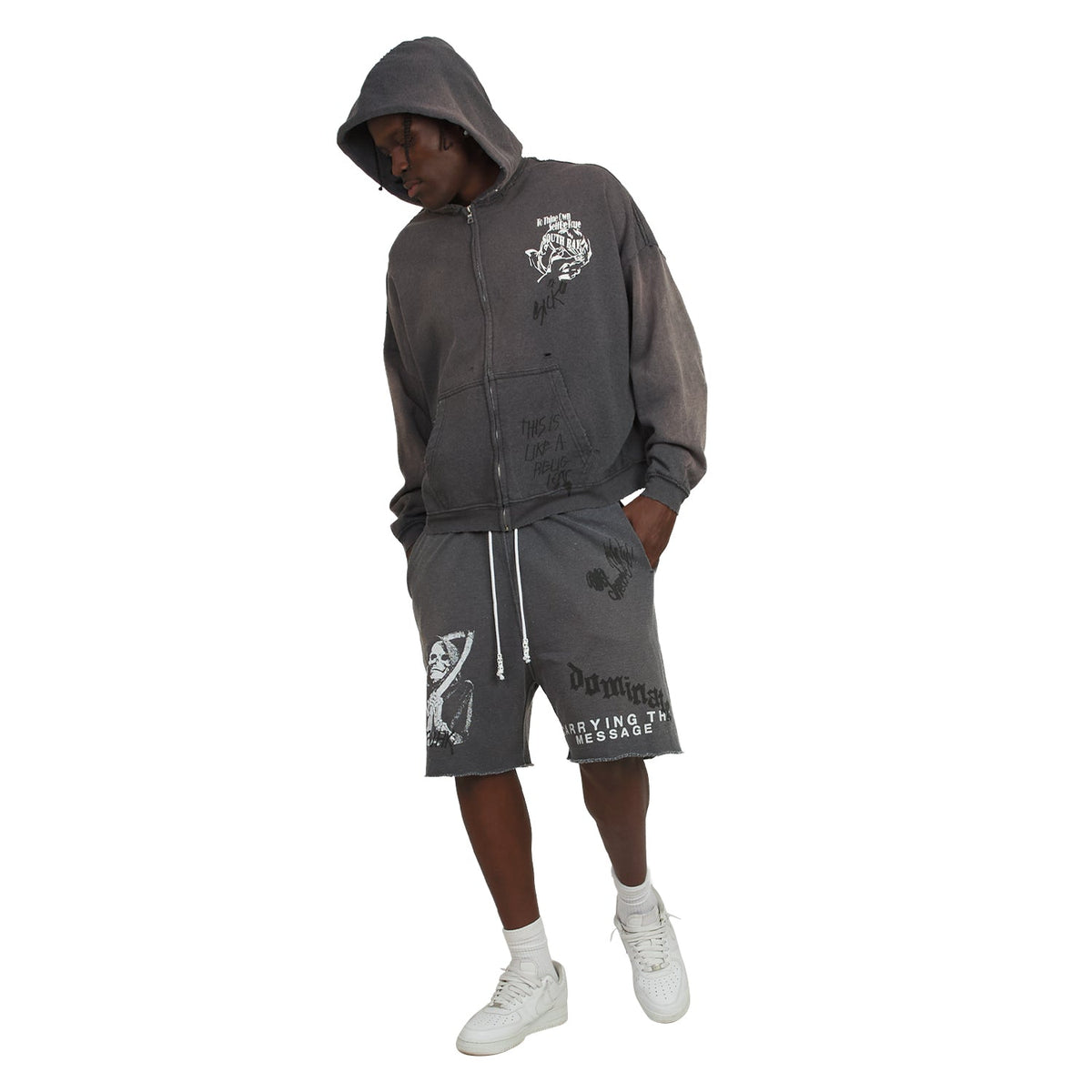 Carrying The Message Zip Hoodie product image 6, provided for visual reference and product detail review