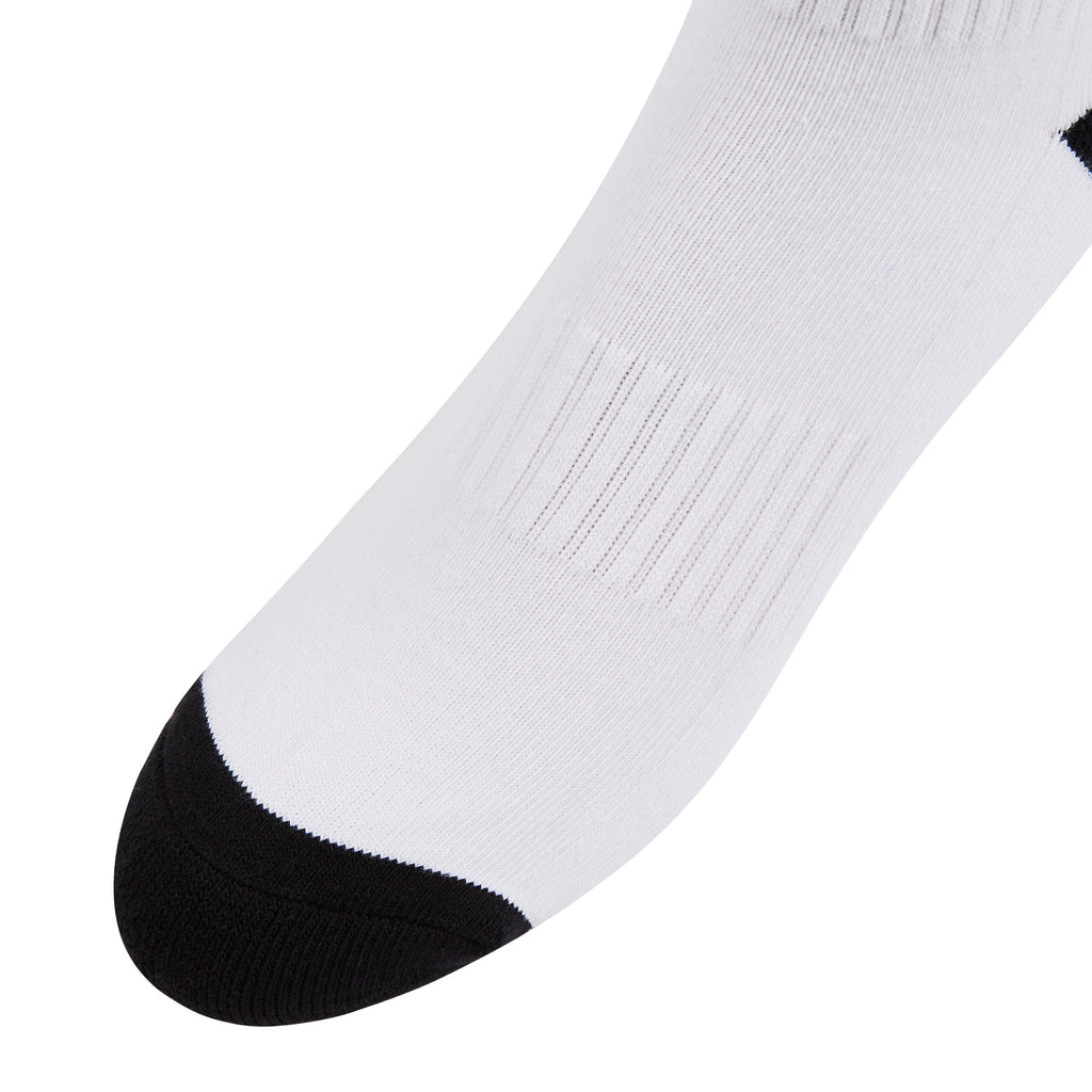 Contrast Script Logo Sock | White/Black product image 4, provided for visual reference and product detail review