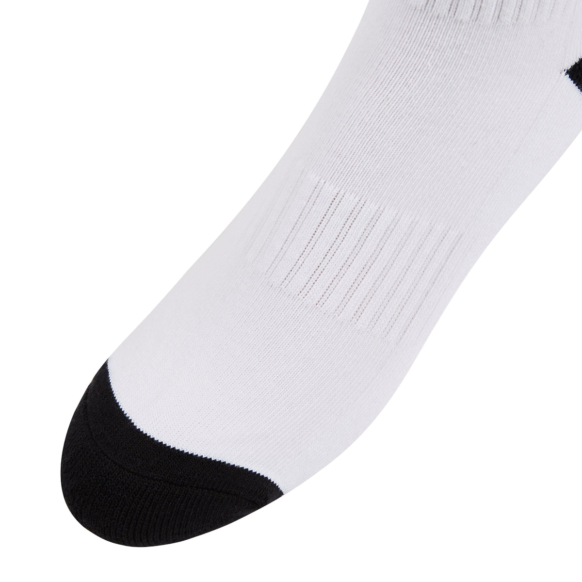 Contrast Script Logo Sock | White/Black product image 4, provided for visual reference and product detail review