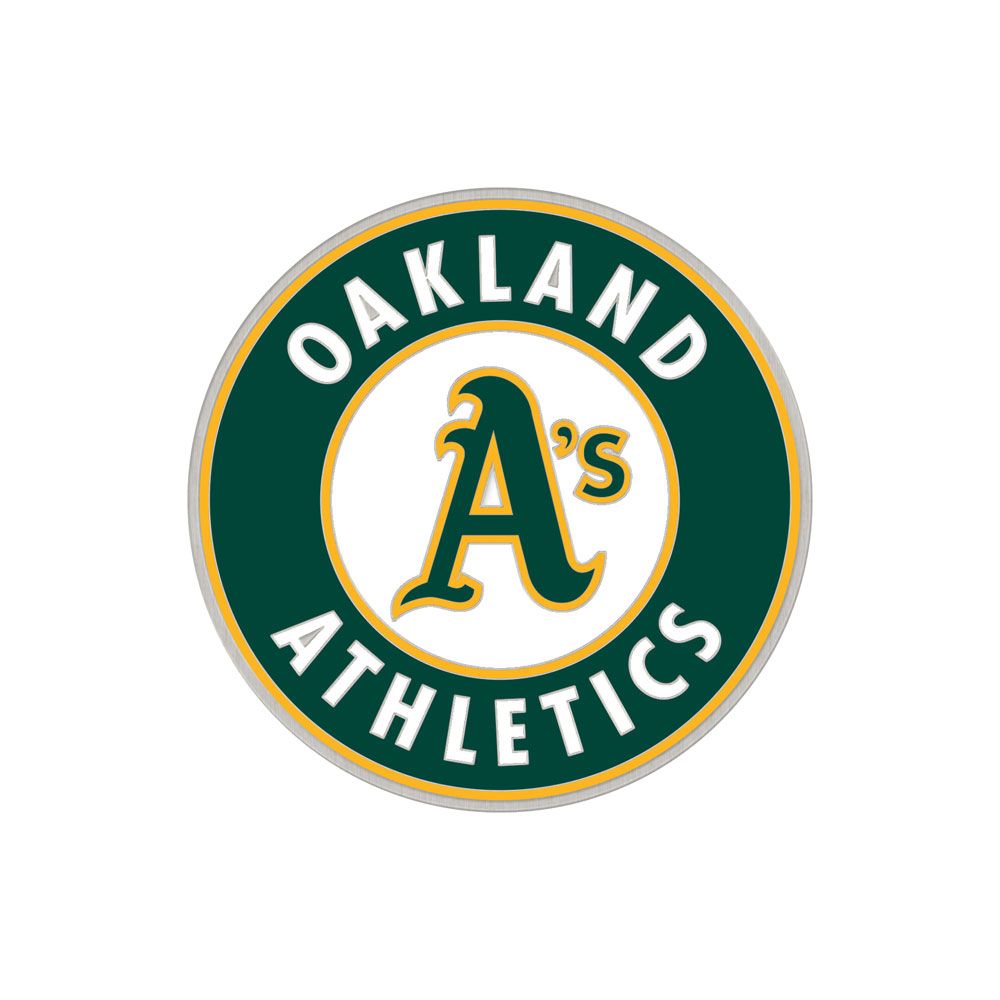 Oakland Athletics MLB WinCraft Collector Enamel Pin product image 1, provided for visual reference and product detail review